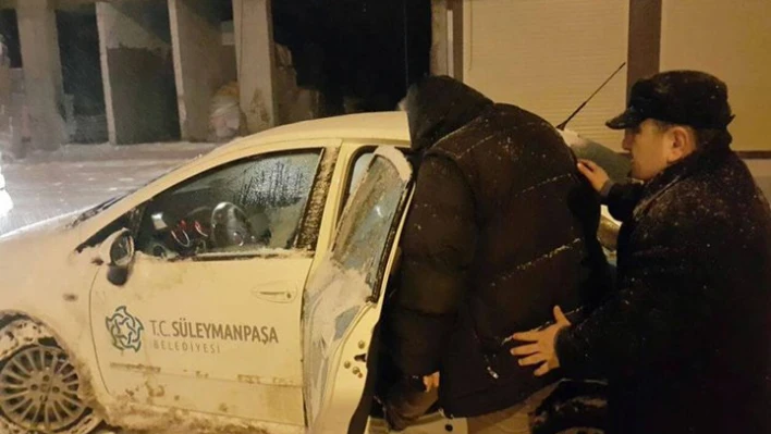 Otele yerleştiler