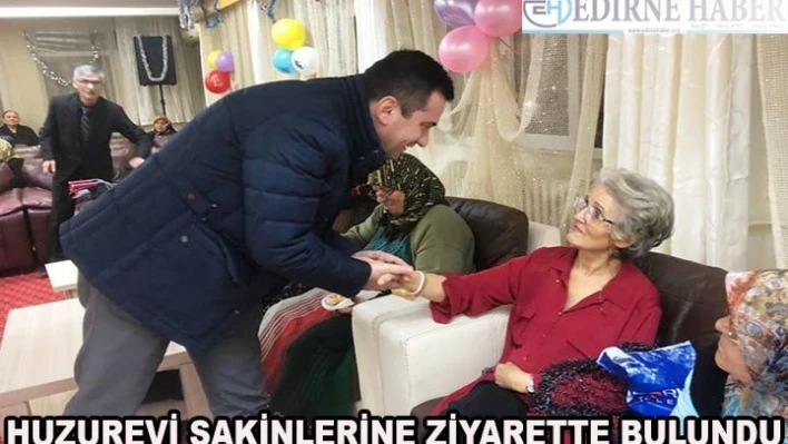 Huzurevine yeni yıl ziyareti