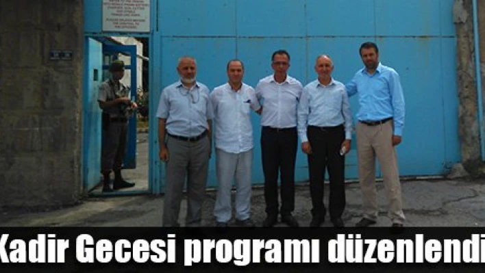 Mahkumlarla buluştular