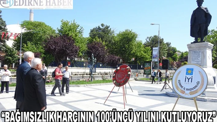 'Bağımsızlık harcının 100'üncü yılını kutluyoruz'