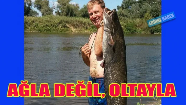 20 kiloluk balık yakaladı