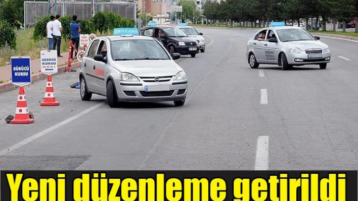 Yeni düzenleme getirildi
