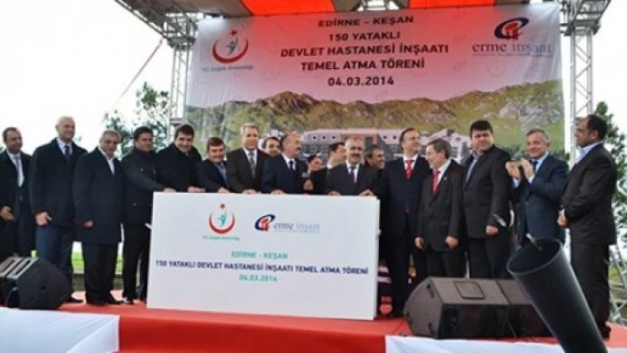 'İnşaatlarımız sürüyor'