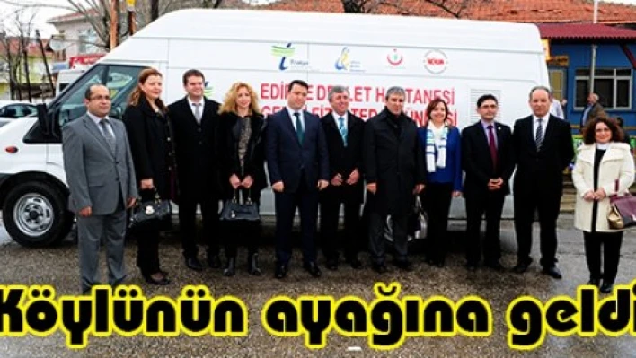 Köylünün ayağına geldi
