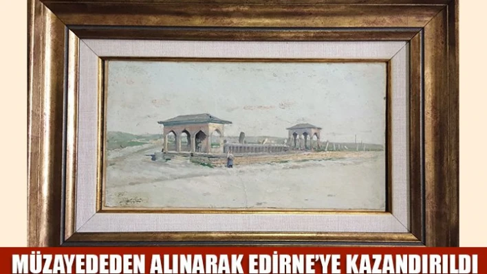 O tablo Edirne'de