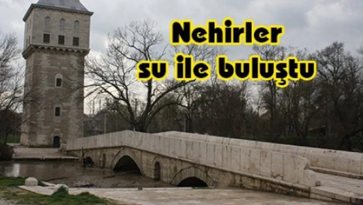 Nehirler su ile buluştu