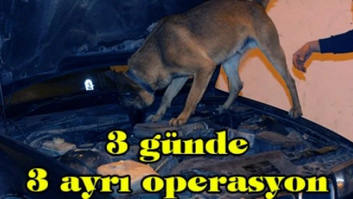 3 günde 3 ayrı operasyon