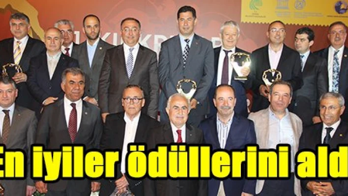En iyiler ödüllerini aldı