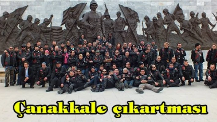 Türk Chopper'dan Çanakkale çıkartması
