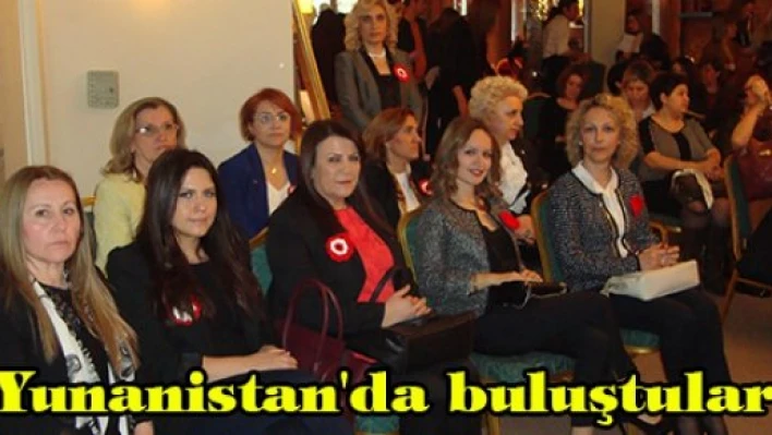 Yunanistan'da buluştular