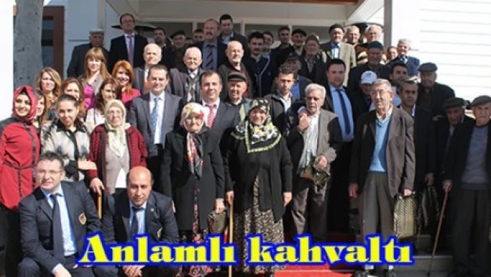 Anlamlı kahvaltı