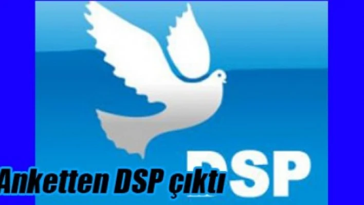 Anketten DSP çıktı