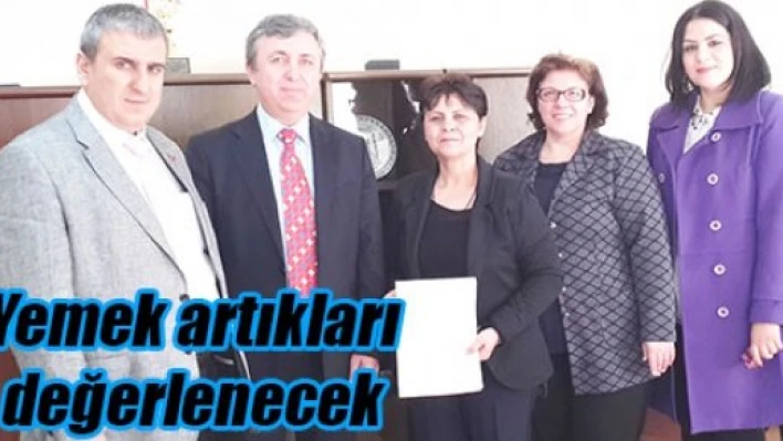 Yemek artıkları değerlenecek