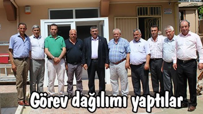 Görev dağılımı yaptılar