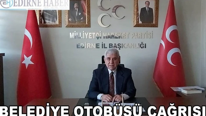 BELEDİYE OTOBÜSÜ ÇAĞRISI