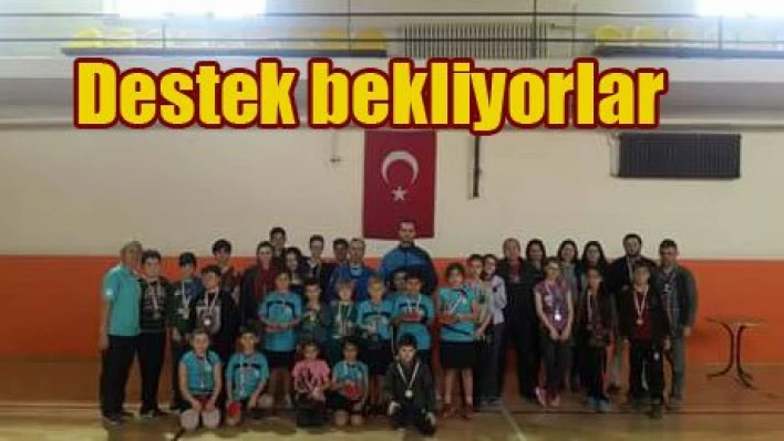 Masa tenisi destek bekliyor