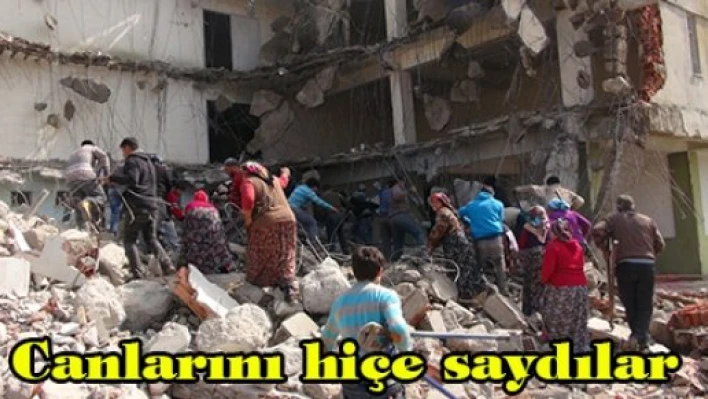 Canlarını hiçe saydılar
