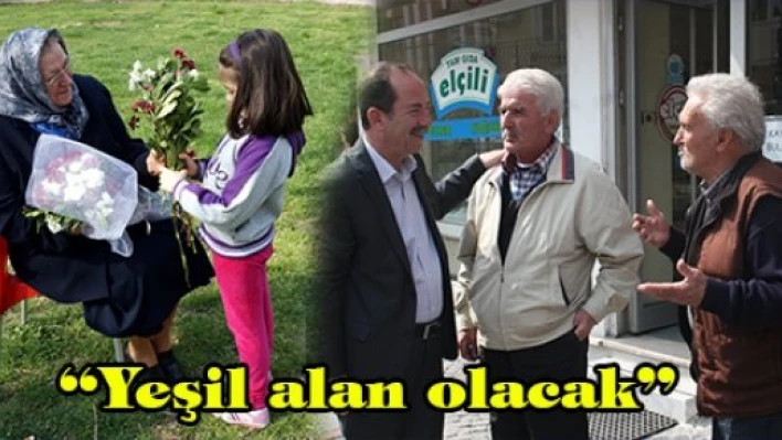 'Yeşil alan olacak'