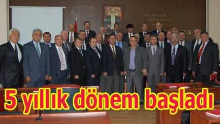 İlk toplantıyı yaptılar