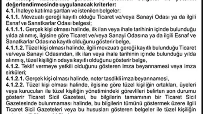 KURU GIDA ilanı