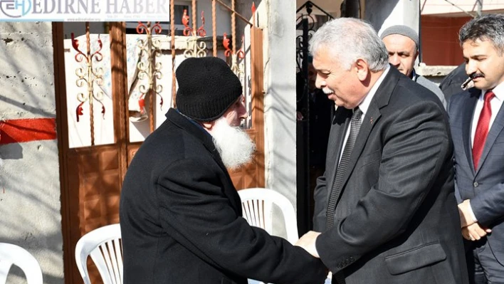 Vali Yıldırım'dan şehit ailesine ziyaret