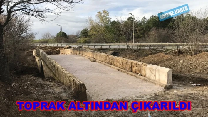 Toprak altından çıkarıldı