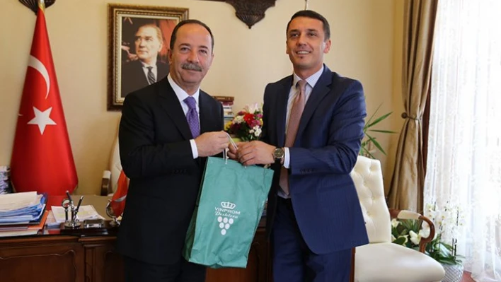 Kosovalı başkandan Gürkan'a ziyaret