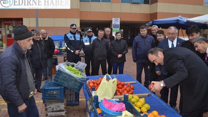 Vali Canalp Keşan'da ziyaretlerde bulundu