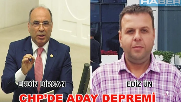 CHP'de aday depremi