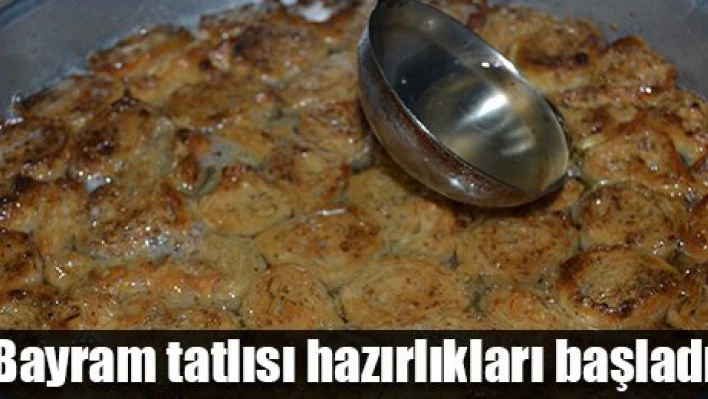 Bayramların vazgeçilmez tatlısı