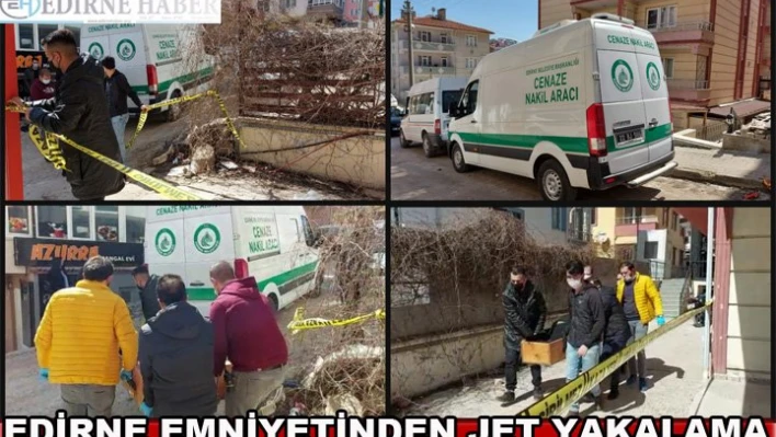 Vahşi Cinayeti Asayiş Şube Ekipleri 4 Saatte Çözdü