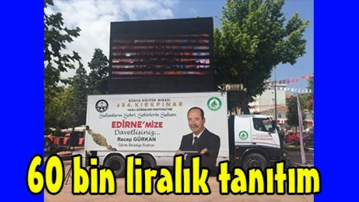 60 bin liralık tanıtım