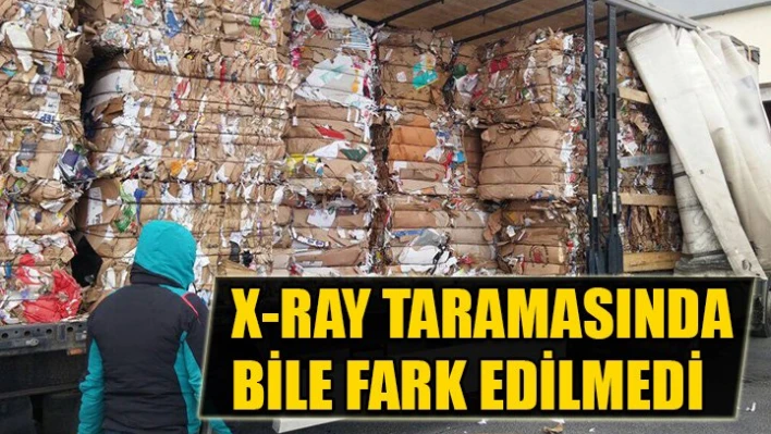 Gizli bölmeye saklamışlar