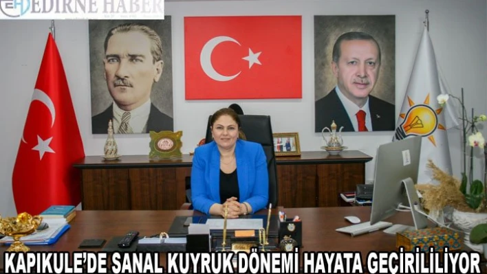Edirne Kapıkule'de Sanal Kuyruk Dönemi Hayata Geçiriliyor