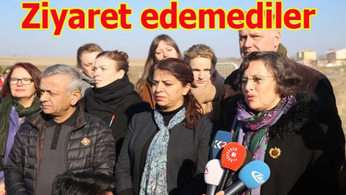 Ziyaret edemediler