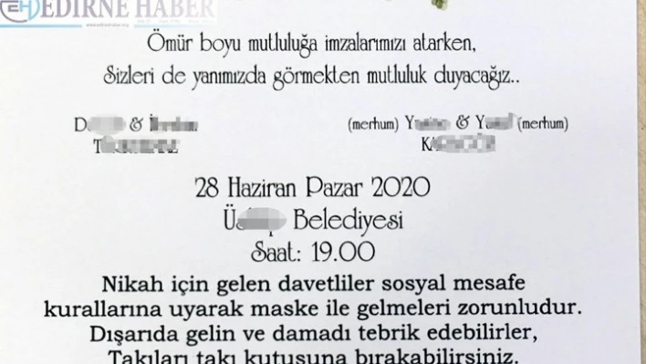 Belirlenen kurallara göre hazırlanıyor