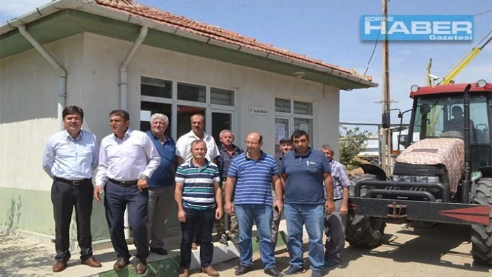 Keşan'da buğday alımlarına başladı