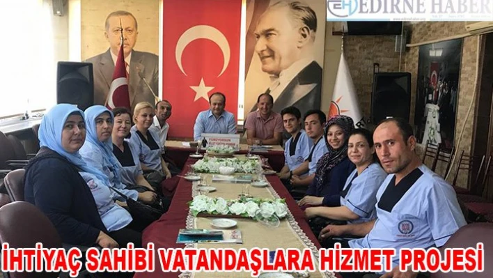 20 ihtiyaç sahibi vatandaşa hizmet verildi