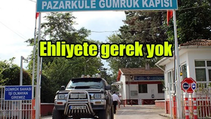 Ehliyete gerek yok