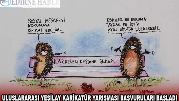 6. Uluslararası Yeşilay Karikatür Yarışması başvuruları başladı