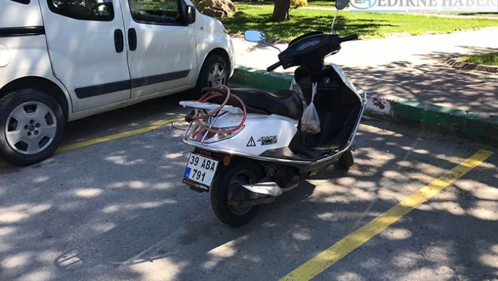 Kırklareli'nde motosikletten düşen yaşlı adam yaralandı