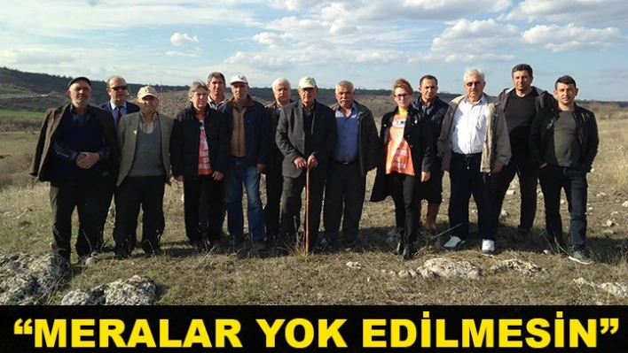 'Köy Merasını tehdit ediyor'