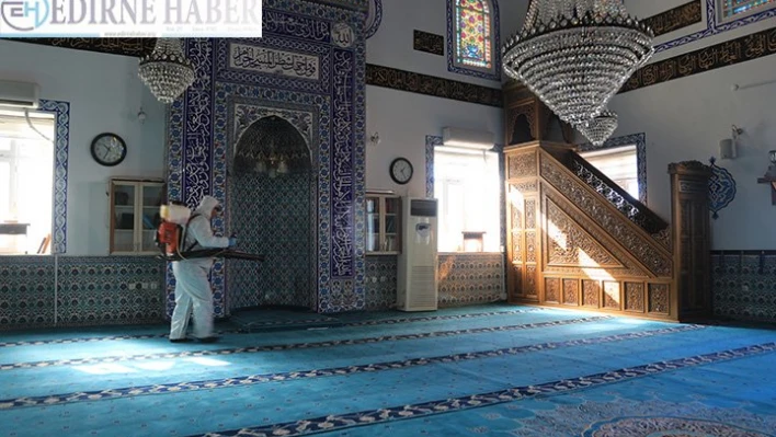 Dezenfekte çalışmaları devam ediyor