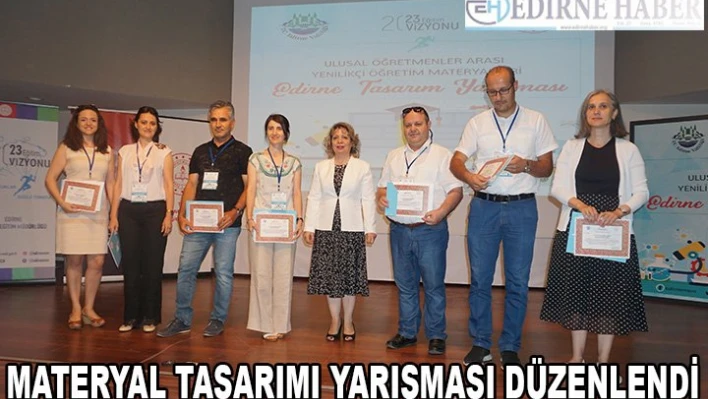 Materyal tasarımı yarışması düzenlendi