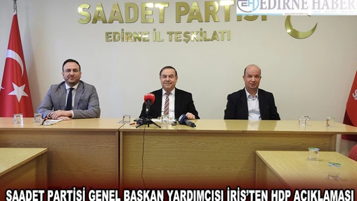  İriş'ten HDP Açıklaması