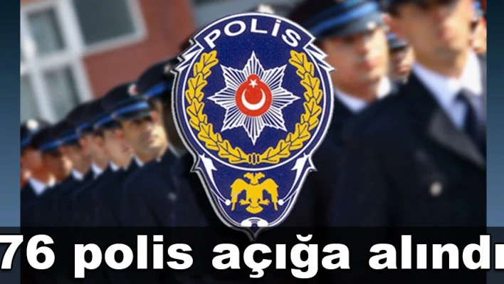 Açığa alındılar