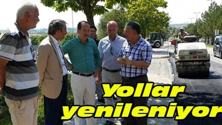 Yollar yenileniyor