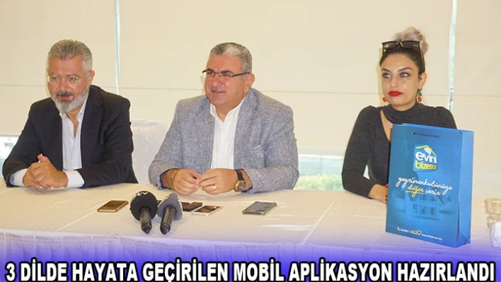 3 dilde hayata geçirilen mobil aplikasyon hazırlandı