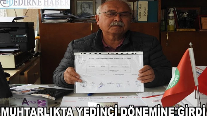 Muhtarlıkta Yedinci Dönemi