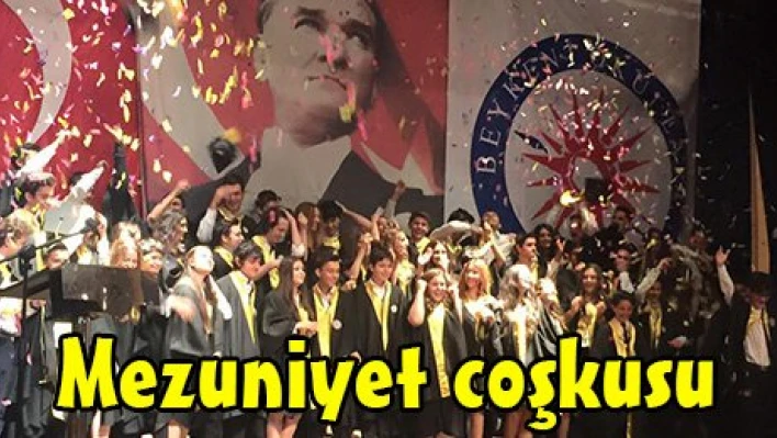 Mezuniyet coşkusu